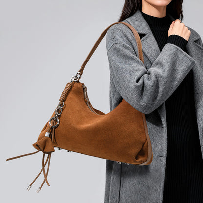 Sac Bandoulière Cuir – Style Rétro & Compartiments