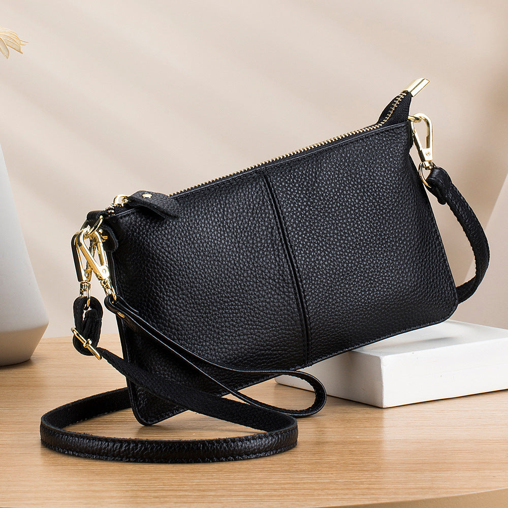 Sac Bandoulière – Cuir Véritable & Silhouette Épurée
