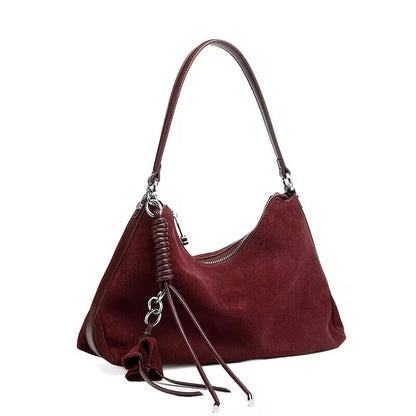 Sac Bandoulière Cuir – Style Rétro & Compartiments