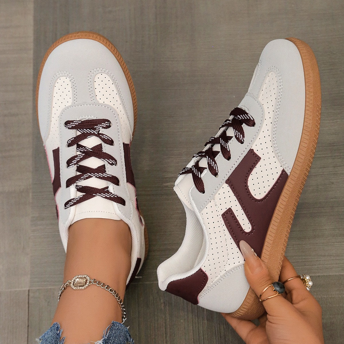 Sneakers Rétro – Style & Légèreté à Chaque Pas