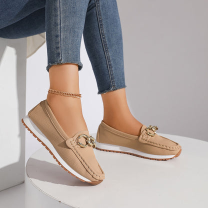 Mocassins à Chaîne – Chic Sans Effort