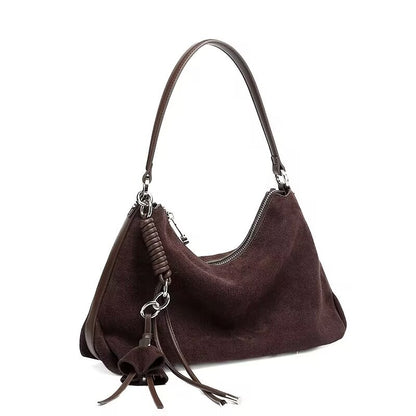 Sac Bandoulière Cuir – Style Rétro & Compartiments